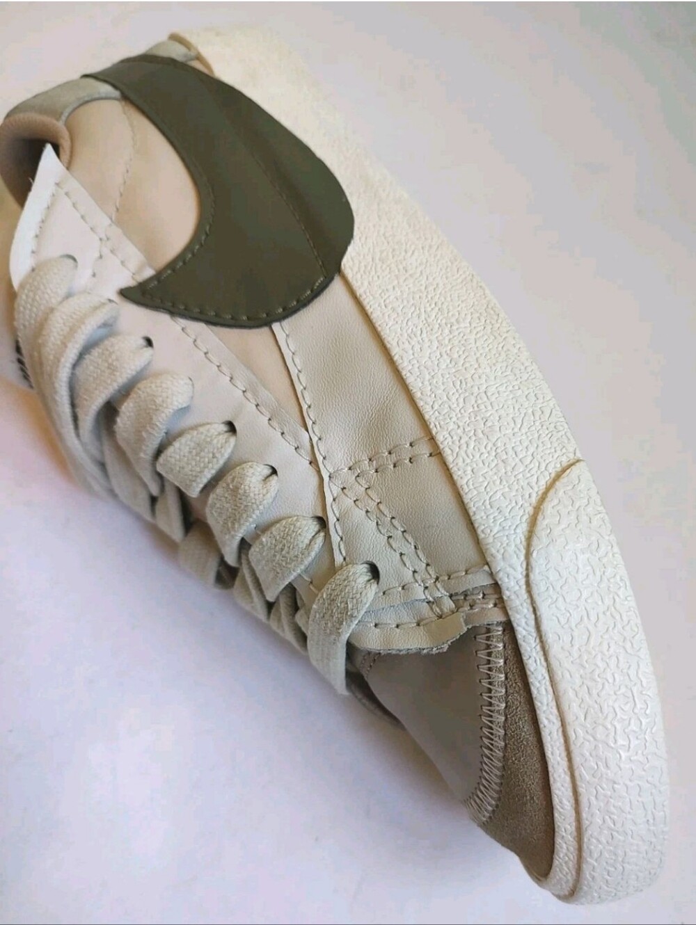 Nike Blazer 77 Low Jumbo Sand Drift Olive Lace Up Sneakers Women's Size 10 Shoes - Picture 9 of 16